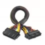 Akasa AK-CB24-24-EXT ATX 24-Pin καλώδιο επέκτασης τροφοδοσίας (24 cm, μαύρο)
