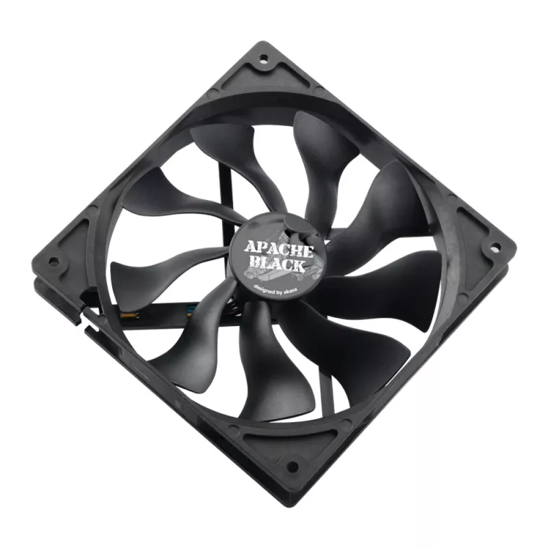 Akasa Apache AK-FN058 120mm PWM ανεμιστήρας κουτιού, μαύρο