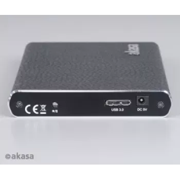 Akasa lite S AK-IC09U3-BK - Εξωτερική θήκη αποθήκευσης 2,5 ιντσών - USB 3.0 - Μαύρο