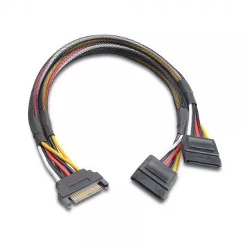 Akasa AK-CBPW05-30 Καλώδιο διαχωρισμού τροφοδοσίας SATA 30 cm Μαύρο