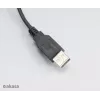 Akasa AK-CBUB05-10BK Καλώδιο USB 2.0 - USB-A σε Micro-USB-B - 1m - Μαύρο