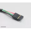 Akasa AK-CBUB06-60BK Καλώδιο εσωτερικού σε εξωτερικό USB 2.0, 60 cm, Μαύρο