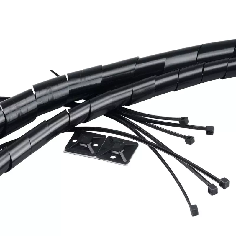 Akasa AK-TK-01BK Κιτ διαχείρισης καλωδίων - Μαύρο