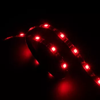 Akasa Vegas AK-LD02-05RD Λωρίδα LED κόκκινη για φωτισμό κουτιού PC, 50cm, 30 LEDs, 12V