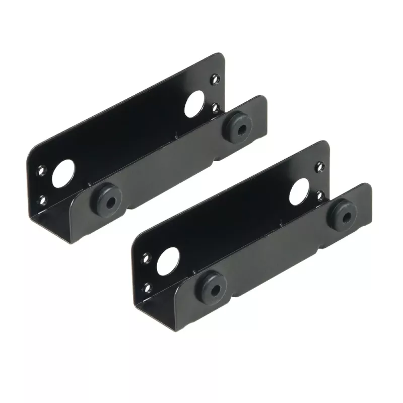 Akasa AK-HDA-08BK 5,25 ιντσών σε 3,5 ιντσών αντάπτορας θήκης δίσκου - μαύρο