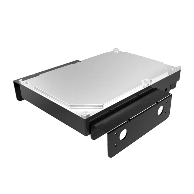 Akasa AK-HDA-08BK 5,25 ιντσών σε 3,5 ιντσών αντάπτορας θήκης δίσκου - μαύρο