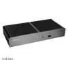 Akasa Tesla T Κουτί NUC χωρίς ανεμιστήρα - Μαύρο - UCFF - USB