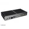 Akasa Tesla T Κουτί NUC χωρίς ανεμιστήρα - Μαύρο - UCFF - USB
