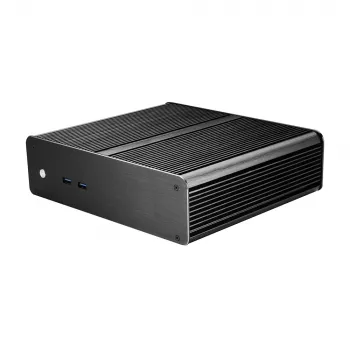 Akasa Euler T Κουτί PC Mini Tower Μαύρο Mini-ITX Αλουμίνιο 2,5 ίντσες