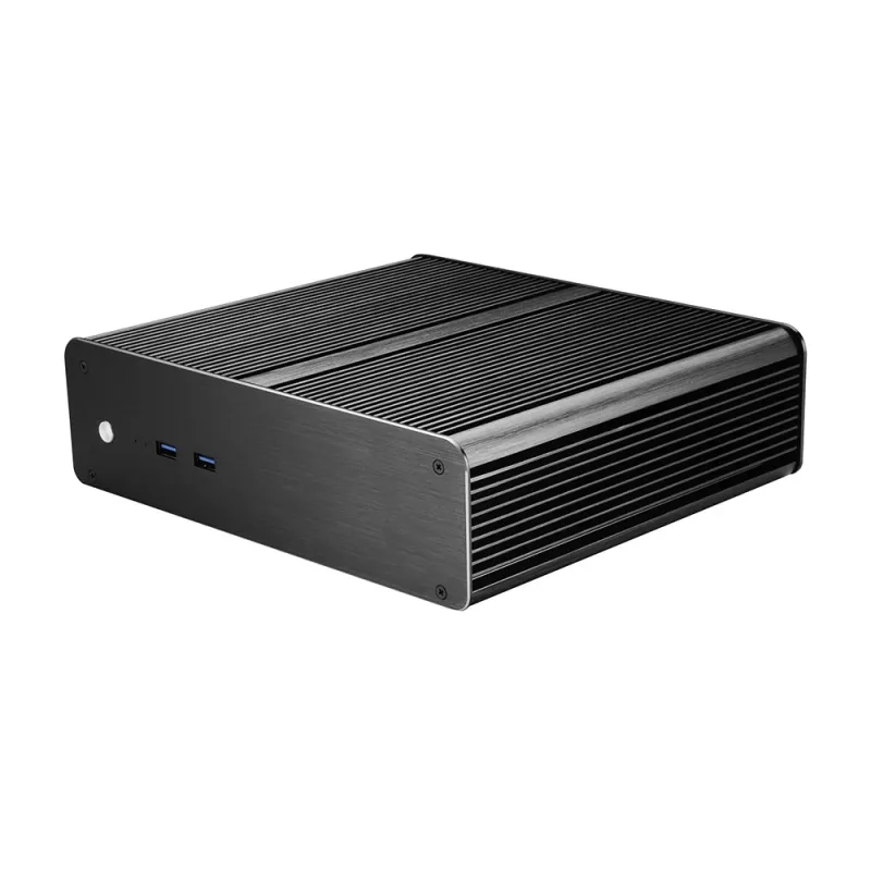 Akasa Euler T Κουτί PC Mini Tower Μαύρο Mini-ITX Αλουμίνιο 2,5 ίντσες