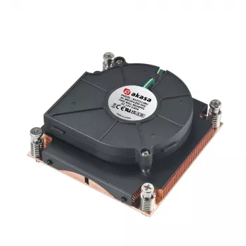 Akasa Intel 1U Ψύκτρα ενεργή από χαλκό με ανεμιστήρα PWM για LGA 2011 (Xeon MP)