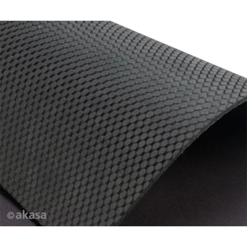Akasa AK-MPD-03YL Pattern Rubber Gaming Mouse Pad - Κίτρινο/Μαύρο, 320x270x3mm