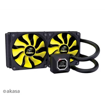 Akasa Venom A20 All-in-One Υδρόψυξη 240mm 2x120mm Ανεμιστήρες Λευκό LED