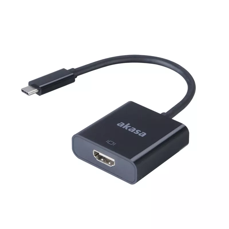 Akasa Εξωτερικός αντάπτορας βίντεο - USB-C σε HDMI - 4K@60Hz - Μαύρο