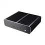 Akasa Euler TX Κουτί Thin Mini-ITX χωρίς ανεμιστήρα - Αλουμίνιο - Μαύρο