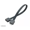 Akasa AK-CBLD01-20BK Καλώδιο επέκτασης Flexa RGB LED 0,2m Μαύρο