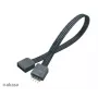 Akasa AK-CBLD01-20BK Καλώδιο επέκτασης Flexa RGB LED 0,2m Μαύρο