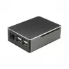 Akasa A-RA02-M1B Κουτί Raspberry Pi - Αλουμίνιο - Παθητική ψύξη χωρίς ανεμιστήρα - Μαύρο