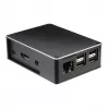 Akasa A-RA02-M1B Κουτί Raspberry Pi - Αλουμίνιο - Παθητική ψύξη χωρίς ανεμιστήρα - Μαύρο