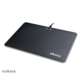 Akasa Vegas X9 LED Gaming Mousepad, 350 x 250 mm, USB, Μαύρο (AK-MPD-04RB)