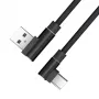 Akasa AK-CBUB39-10BK Καλώδιο USB 2.0 - USB-A σε USB-C - 1 m - Μαύρο