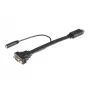 Akasa AK-CBHD18-20BK Καλώδιο αντάπτορα HDMI σε VGA 0,2 m Μαύρο