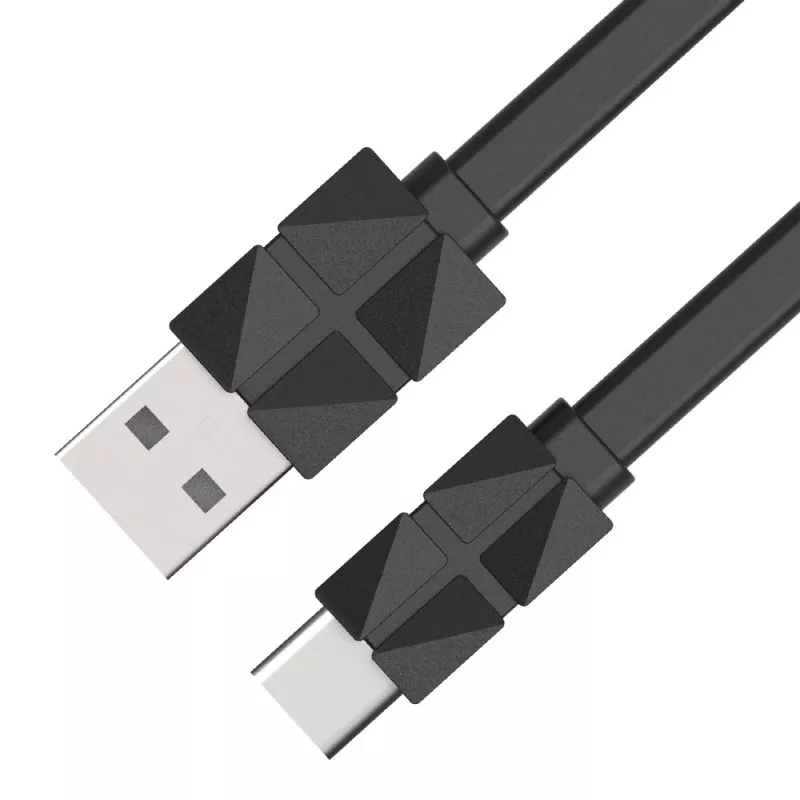 Akasa AK-CBUB43-10BK Καλώδιο USB 2.0 - USB-C σε USB-A - 1 m - Μαύρο