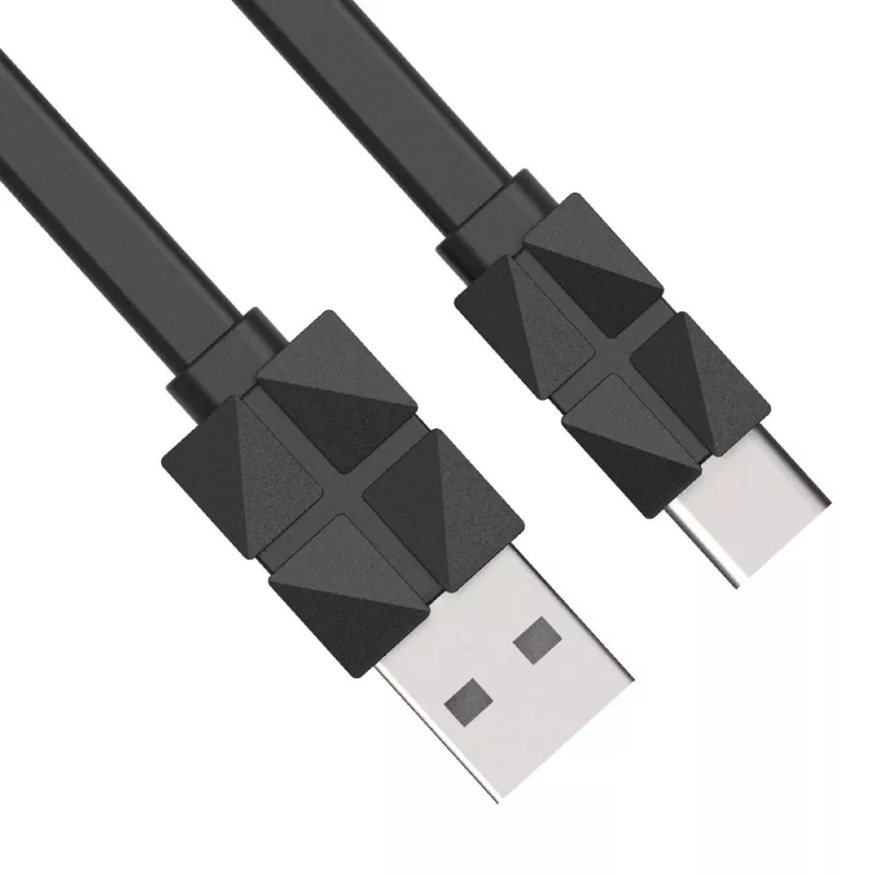 Akasa AK-CBUB43-10BK Καλώδιο USB 2.0 - USB-C σε USB-A - 1 m - Μαύρο