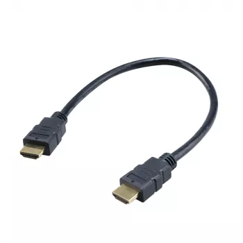 Akasa AK-CBHD25-30BK Καλώδιο HDMI 2.0 0,3 m Μαύρο