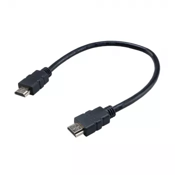Akasa AK-CBHD25-30BK Καλώδιο HDMI 2.0 0,3 m Μαύρο