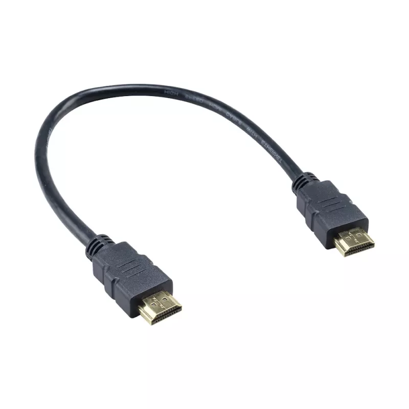 Akasa AK-CBHD25-30BK Καλώδιο HDMI 2.0 0,3 m Μαύρο