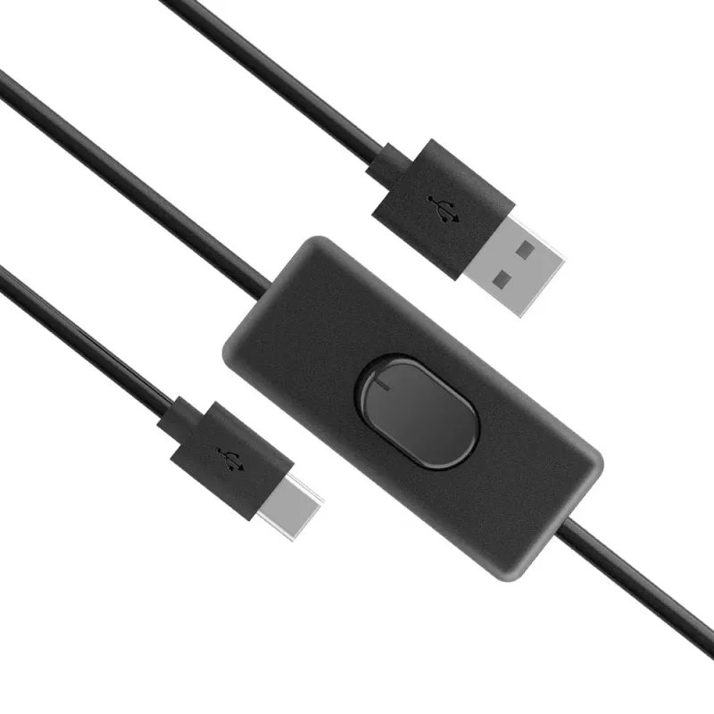 Akasa AK-CBUB57-15BK Καλώδιο USB 2.0 - USB-A σε USB-C - 1,5 m - Μαύρο