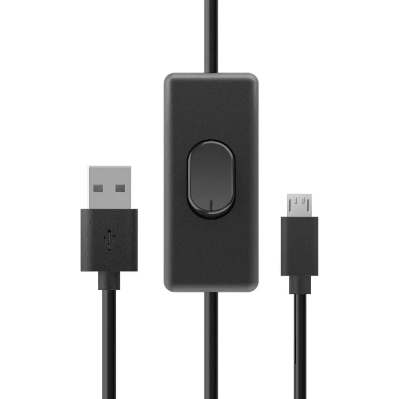 Akasa AK-CBUB58-15BK Καλώδιο USB 2.0 - USB-A σε Micro-USB-B - 1,5 m - Μαύρο