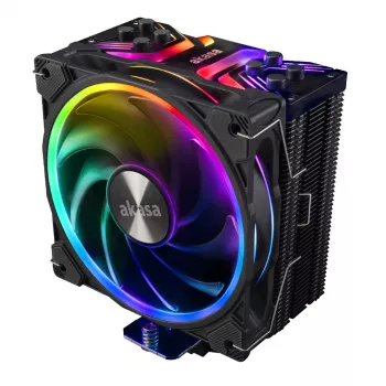 Akasa Soho H4 Ψύκτρα CPU, 120 mm, 500-2000 RPM, 31,8 dB, 52,91 CFM