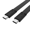 Akasa AK-CBUB60-10BK Καλώδιο USB-C σε USB-C 1m USB 3.2 Gen 2x2 20Gbps Μαύρο
