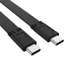 Akasa AK-CBUB60-10BK Καλώδιο USB-C σε USB-C 1m USB 3.2 Gen 2x2 20Gbps Μαύρο