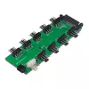 Akasa FLEXA FP10H PWM Fan Header Expander 1 σε 10 με καλώδιο 30cm