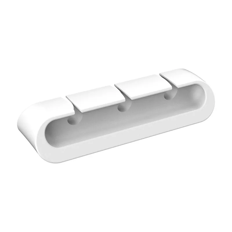 Akasa Cable Cord Holder 3x3-port + 2x5-port λευκό