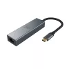 Akasa USB Type-C 4-In-1 Hub με Ethernet 1 x RJ45 3 USB-A USB 3.2 Gen 1