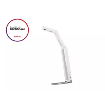 Lumens DC-F20 HD/2K USB κάμερα εγγράφων, αισθητήρας 5-MP, 1920 x 1080 στα 30 fps, επιφάνεια λήψης 453 x 340 mm (A3), 16x συνολικό zoom (ψηφιακό), ενσωματωμένο μικρόφωνο
