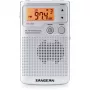 Sangean DT-250 (Pocket 250) Silver Φορητό AM/FM Ραδιόφωνο