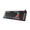 MSI Forge GK110 RGB Πληκτρολόγιο Gaming FR-Layout Μαύρο