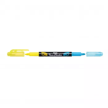 Pentel Twin Checker SLW8-GS Highlighter Set, μικτά χρώματα, 8 τεμ.