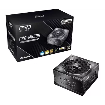 ASRock PRO-M850G 850W 80 PLUS Gold Πλήρως Modular ATX 3.0 Τροφοδοτικό