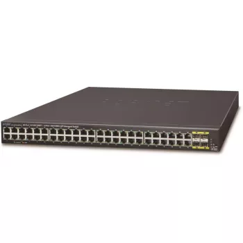 Planet GS-4210-48T4S Managed Gigabit Switch - 48 θύρες 10/100/1000 + 4 SFP
