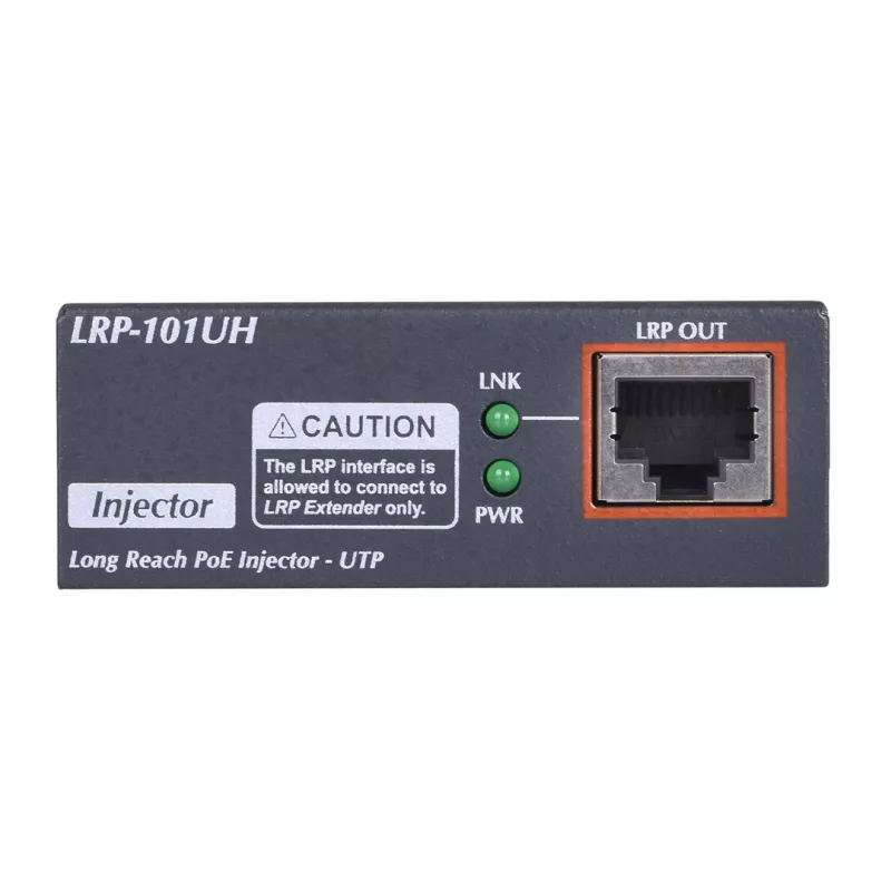 PLANET LRP-101UH Long Reach PoE Extender, επιτοίχια τοποθέτηση, 500m, 30W