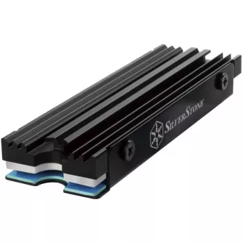 SILVERSTONE TECHNOLOGY SST-TP07B M.2 SSD ψύκτρα μαύρη