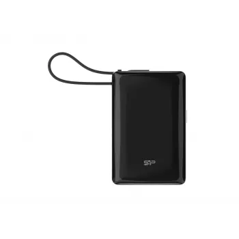 Silicon Power CP10 10000mAh PD USB-A 2xUSB-C Powerbank, Μαύρο