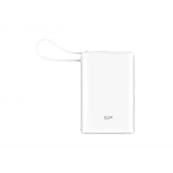 Silicon Power CP10 10000mAh PD USB-A 2xUSB-C Powerbank, Λευκό