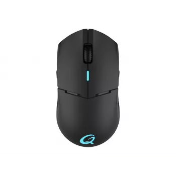 QPAD DX-900 Ασύρματο Οπτικό Gaming Ποντίκι - 8 κουμπιά, 12000 DPI, αμφίχειρο, RGB